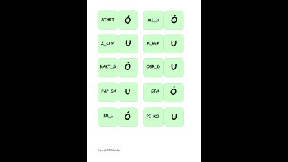 Domino-gry ortograficzne