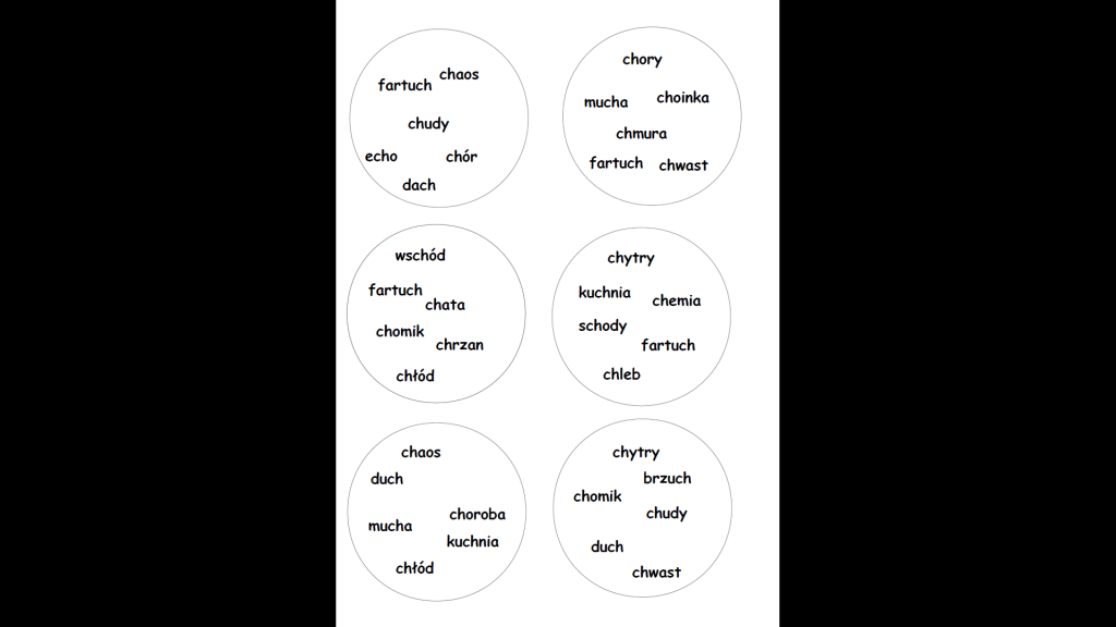 Karty typu dobble – gry ortograficzne - Edukatek.pl
