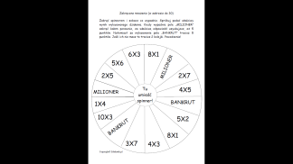 Zakręcone mnożenie - gry matematyczne
