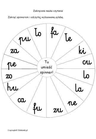 zakręcona nauka czytania 3
