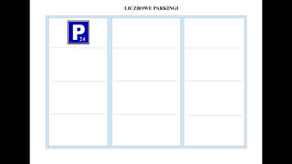 Matematyczne parkingi – gra matematyczna
