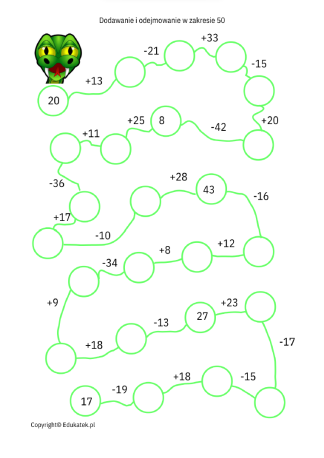 matem węże 1