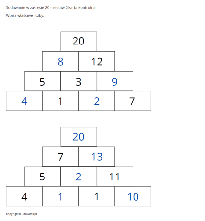 matematyczne piramidy 3