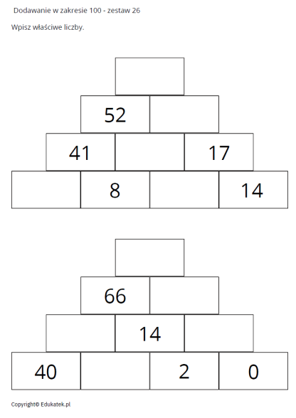 matematyczne piramidy 2