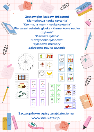 zestaw 1 nauka czytania