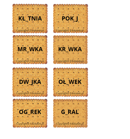 ciasteczkowa ortografia 1