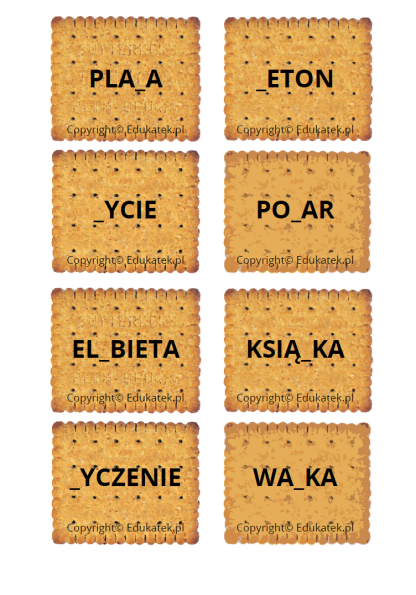 ciasteczkowa ortografia 3