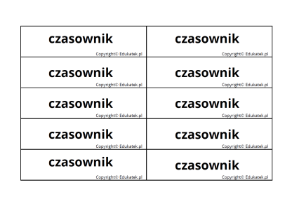 gramatyczne bingo 3