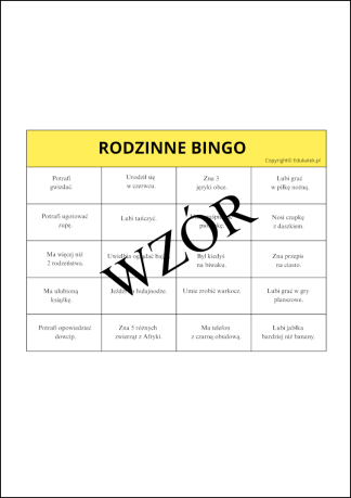 zabawy na dzień rodziny 1