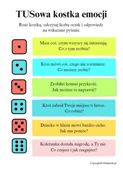 TUSowa kostka emocji 2