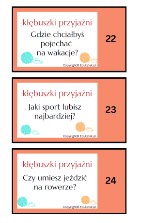 kłębuszki przyjaźni 2