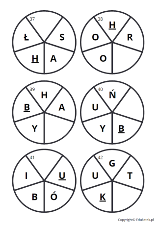 Ortograficzne łamigłówki - czytaj i odkrywaj wyrazy 2